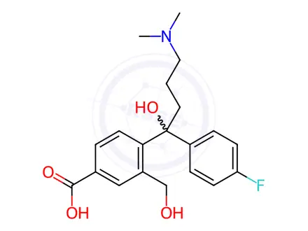 Chemical structure of Citalopram Hydrobromide Impurity 50