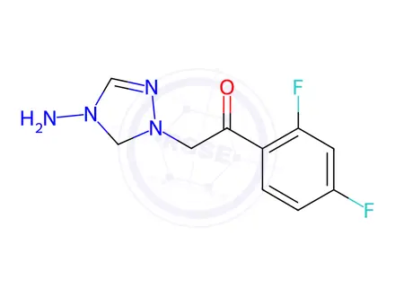 Chemical structure of Voriconazole Impurity 185
