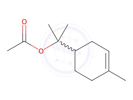 Chemical structure of Terpinyl acetate Solution in Acetone