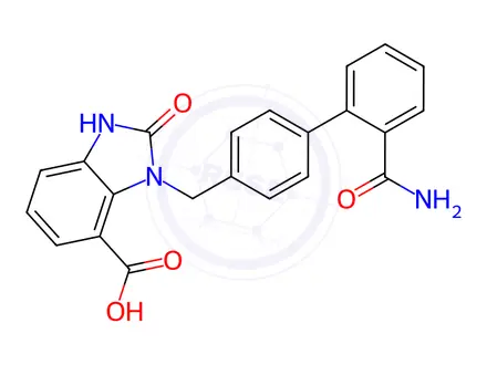 Chemical structure of Azilsartan Impurity M