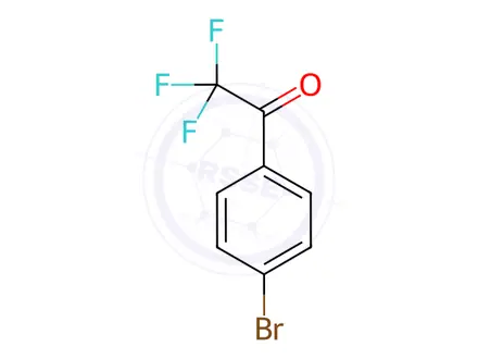 Chemical structure of 4’-Bromo-2,2,2-trifluoroacetophenone