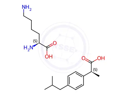 Chemical structure of Ibuprofen Impurity 201