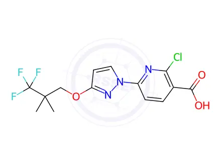 Chemical structure of Elexacaftor Impurity 3