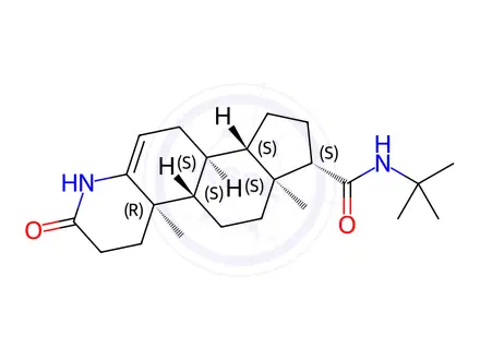 Chemical structure of Finasteride Impurity 13