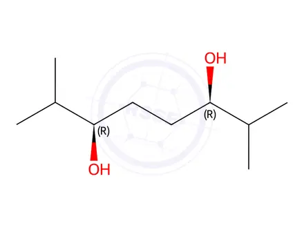 Chemical structure of (3R,6R)-2,7-Dimethyl-3,6-octanediol