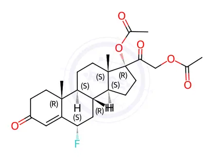 Chemical structure of Fluocinolone Acetonide Impurity 21