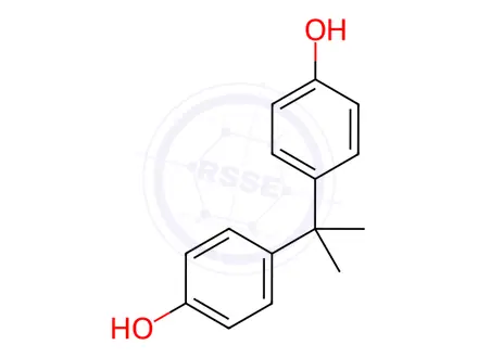 Chemical structure of Bisphenol A Epoxy Diacrylate