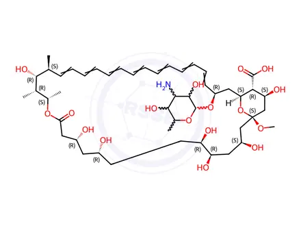 Chemical structure of Amphotericin B Impurity D