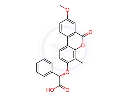Chemical structure of Palomid 529 Impurity 114