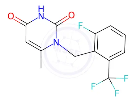 Chemical structure of Elagolix Impurity 35