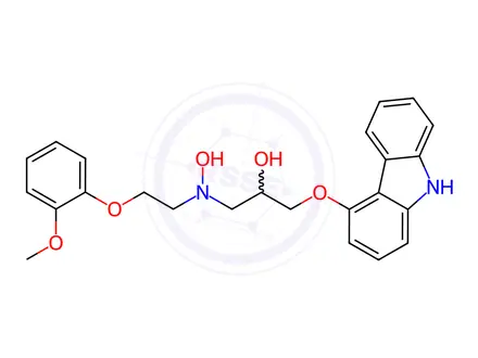 Chemical structure of Carvedilol Impurity 19