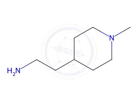 Chemical structure of 2-(1-Methylpiperidin-4-yl)ethan-1-amine dihydrochloride