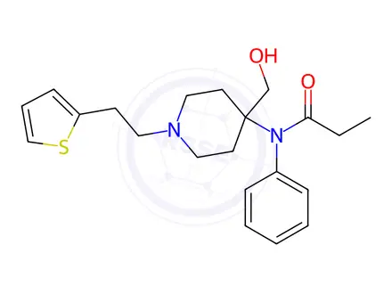 Chemical structure of Sufentanil Impurity 10