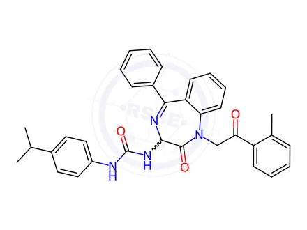 Chemical structure of YM 022 Impurity 19