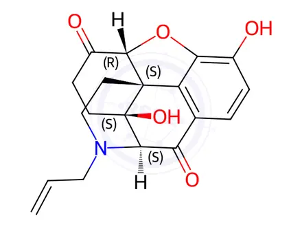 Chemical structure of Naloxone Hydrochloride Impurity 17