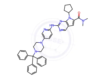 Chemical structure of Ribociclib Succinate Impurity 11