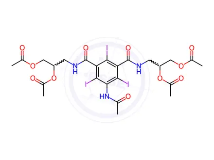 Chemical structure of IOVERSOL IMPURITY 4