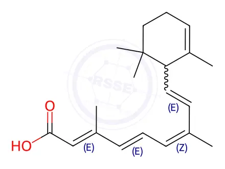 Chemical structure of Alitretinoin Impurity 25