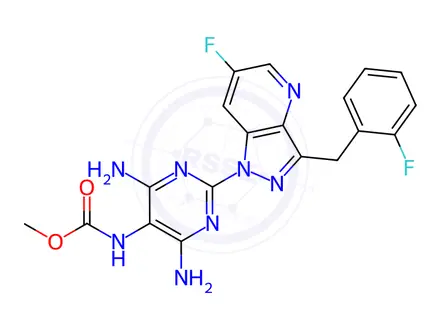 Chemical structure of Vericiguat Impurity 108