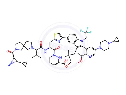 Chemical structure of Zoldonrasib Impurity 117