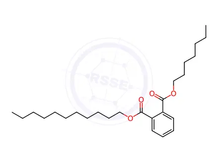 Chemical structure of 1,2-Benzenedicarboxylic acid,di-C7-11-branched and linear alkyl esters