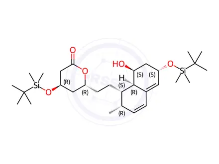 Chemical structure of Pravastatin Impurity 16
