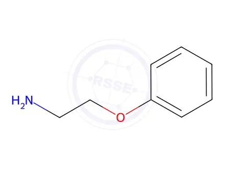 Chemical structure of 2-Phenoxyethylamine