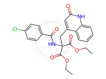 Chemical structure of Rebamipide Impurity 45