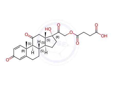 Chemical structure of Methylprednisolone Impurity 46