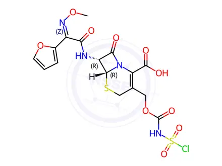 Chemical structure of Cefuroxime Sodium Impurity 29