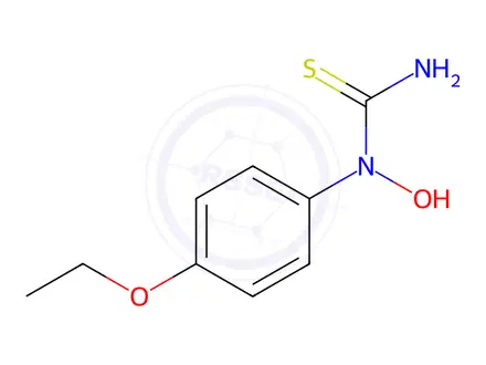 Chemical structure of Thiourea, N-(4-ethoxyphenyl)-N-hydroxy-(9CI)