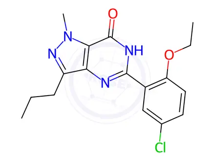 Chemical structure of Sildenafil Impurity 2