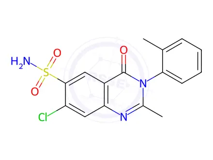 Chemical structure of Metolazone Impurity 4 (Metolazone EP Impurity D)
