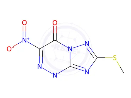 Chemical structure of Triazavirin