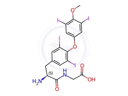 Chemical structure of Liothyronine Impurity 15