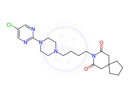 Chemical structure of Buspirone EP Impurity I