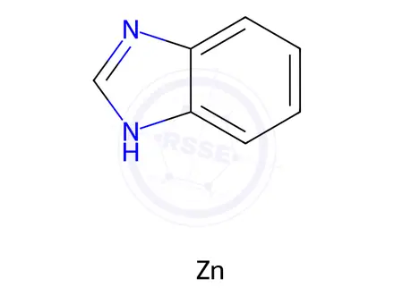 Chemical structure of ZIF-11