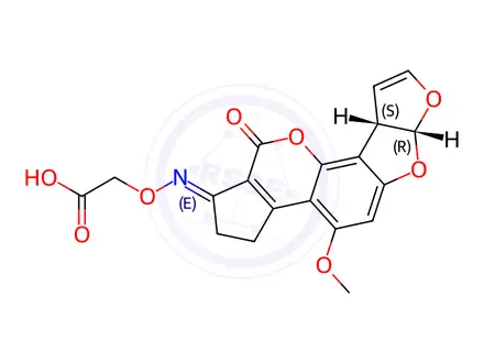 Chemical structure of Aflatoxin Impurity 26
