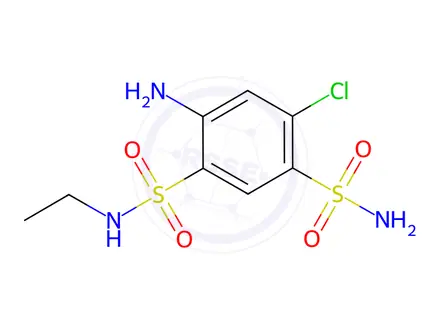 Chemical structure of Hydrochlorothiazide Impurity 17