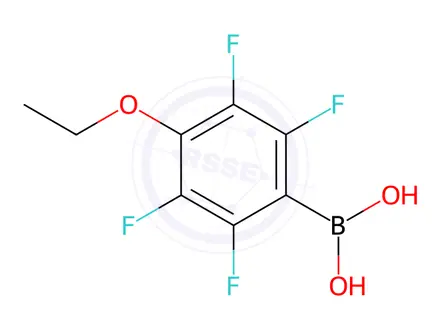 Chemical structure of (4-Ethoxy-2,3,5,6-tetrafluorophenyl)boronic acid