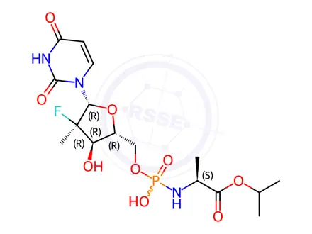Chemical structure of Sofosbuvir Impurity 35
