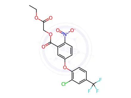 Chemical structure of Fluoroglycofen-ethyl