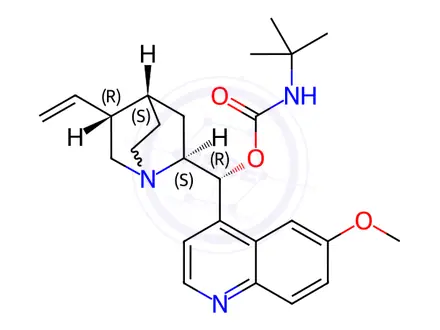 Chemical structure of Quinine Impurity 22