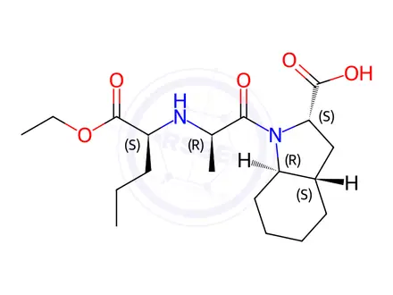 Chemical structure of Perindopril Impurity 33