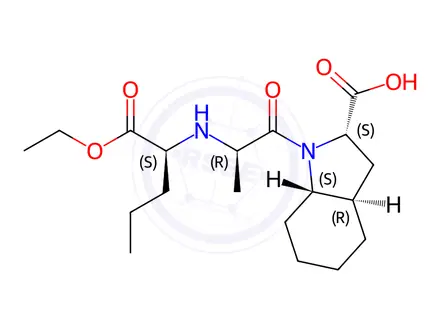 Chemical structure of Perindopril Impurity 32