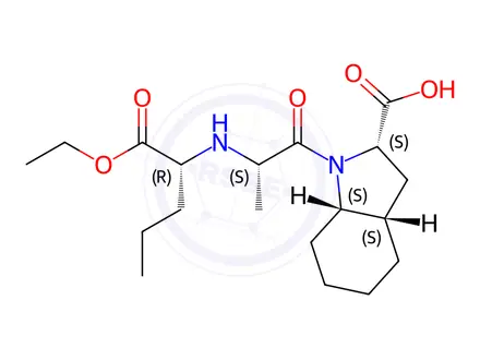 Chemical structure of Perindopril EP Impurity I(tert-Butylamine)