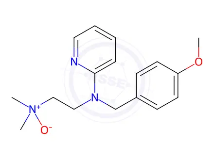 Chemical structure of Mepyramine Impurity 5 (Mepyramine N-Oxide)