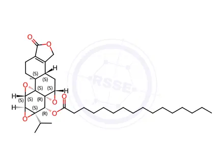 Chemical structure of Triptolide Impurity 8