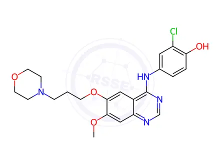 Chemical structure of Gefitinib Impurity 4