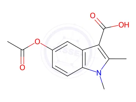 Chemical structure of Abidol Impurity 1